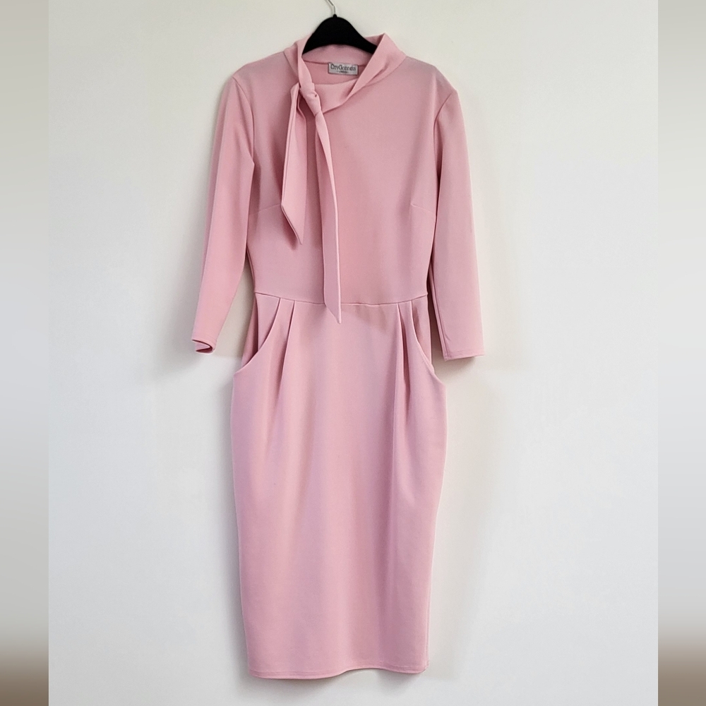 City Goddess London Pink Pencil Dress
